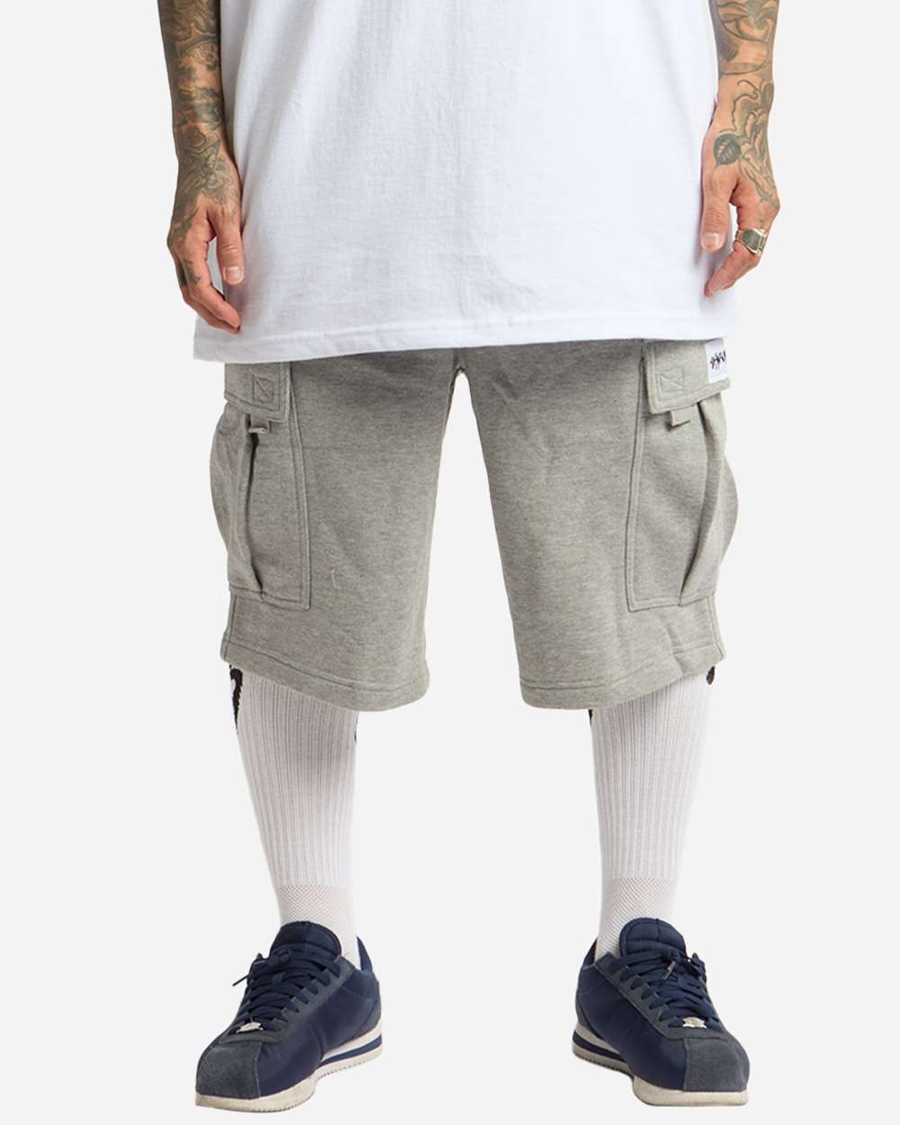 Men's Fleece Cargo Shorts