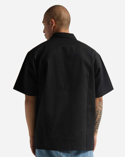 Men's Work Heavyweight Quarter-Zip Short Sleeve Shirt