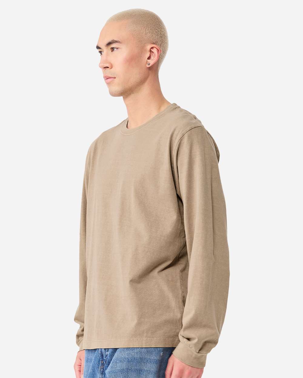 Unisex Heavyweight Garment-Dyed Long Sleeve Tee