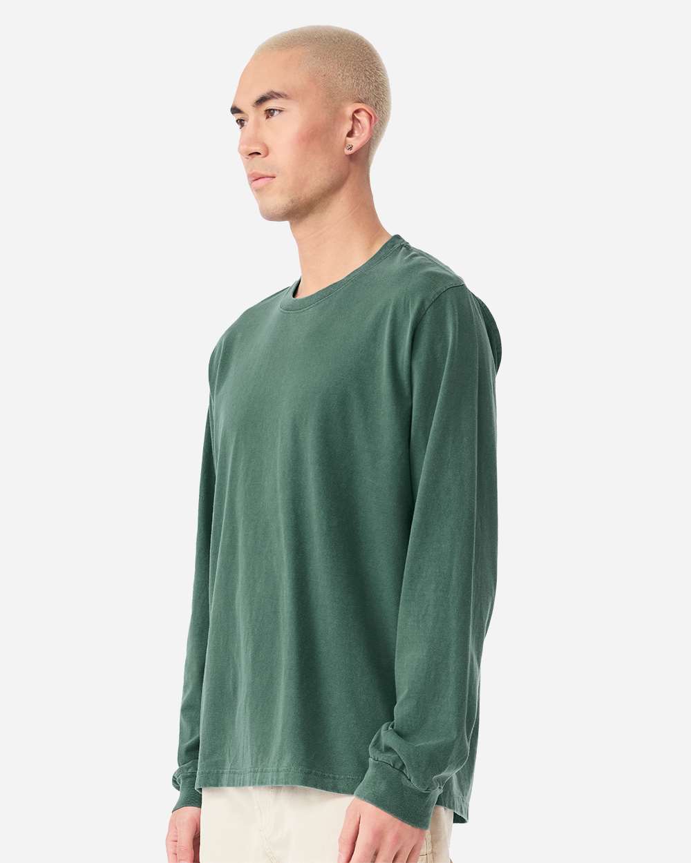 Unisex Heavyweight Garment-Dyed Long Sleeve Tee