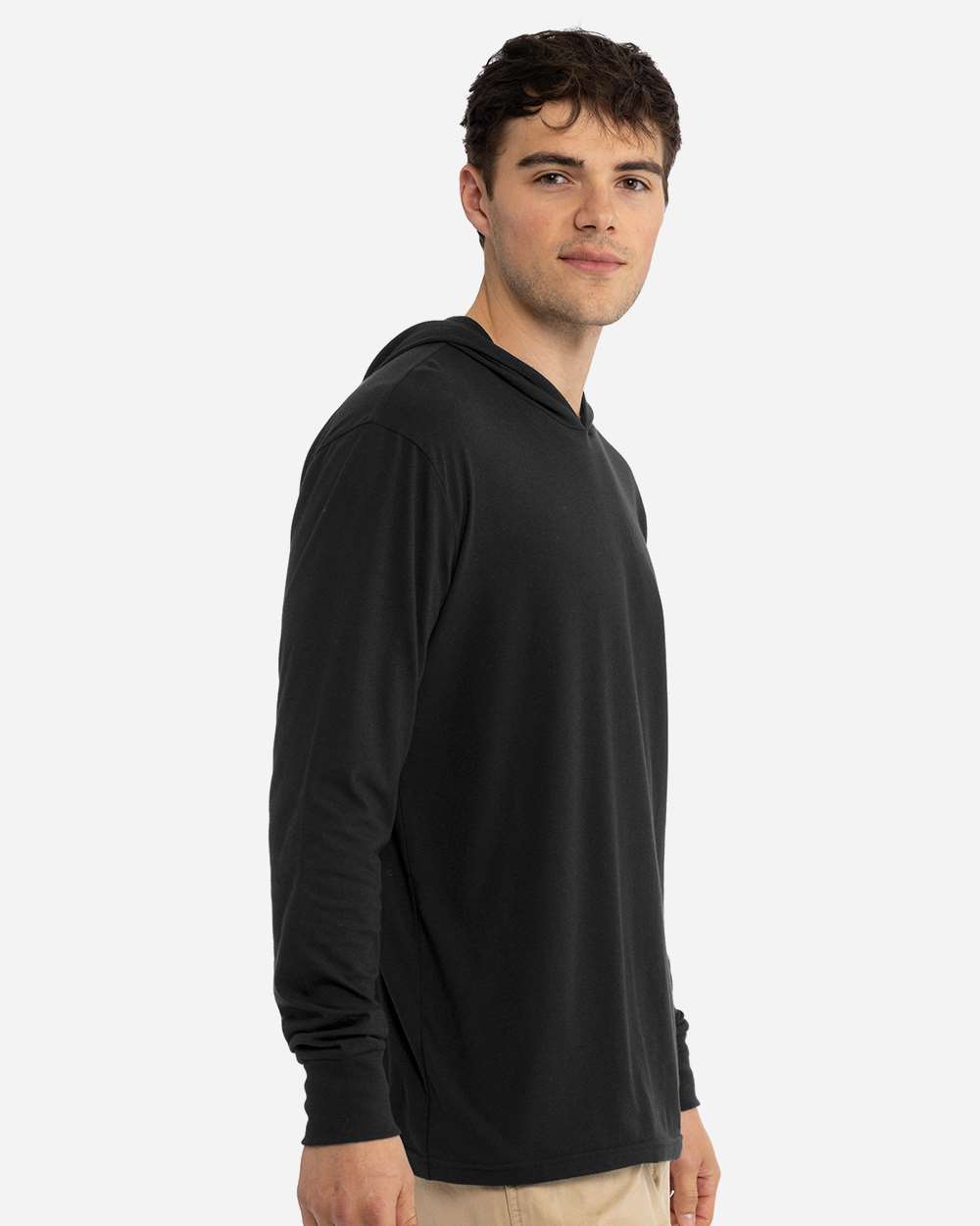 Unisex CVC Hoodie Long Sleeve T-Shirt