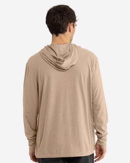 Unisex CVC Hoodie Long Sleeve T-Shirt