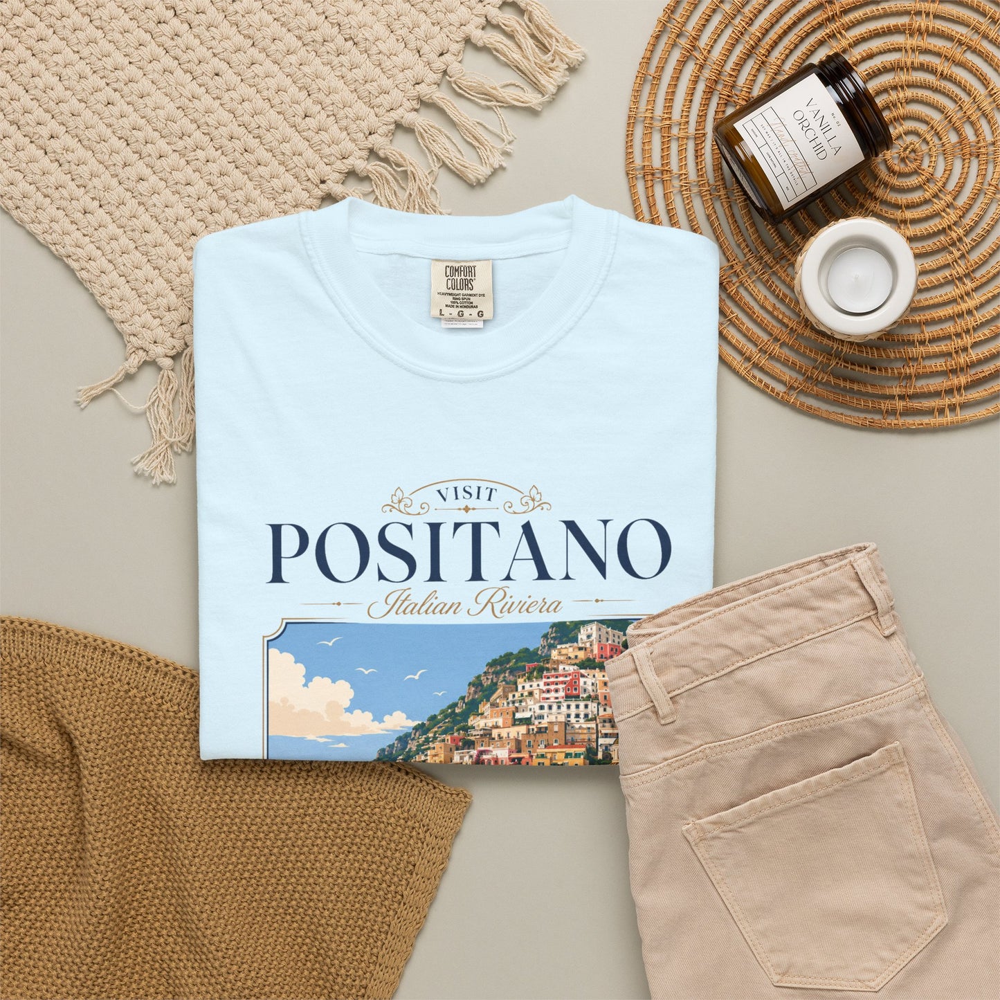 Visit Positano – Italian Riviera | Premium Summer Tee
