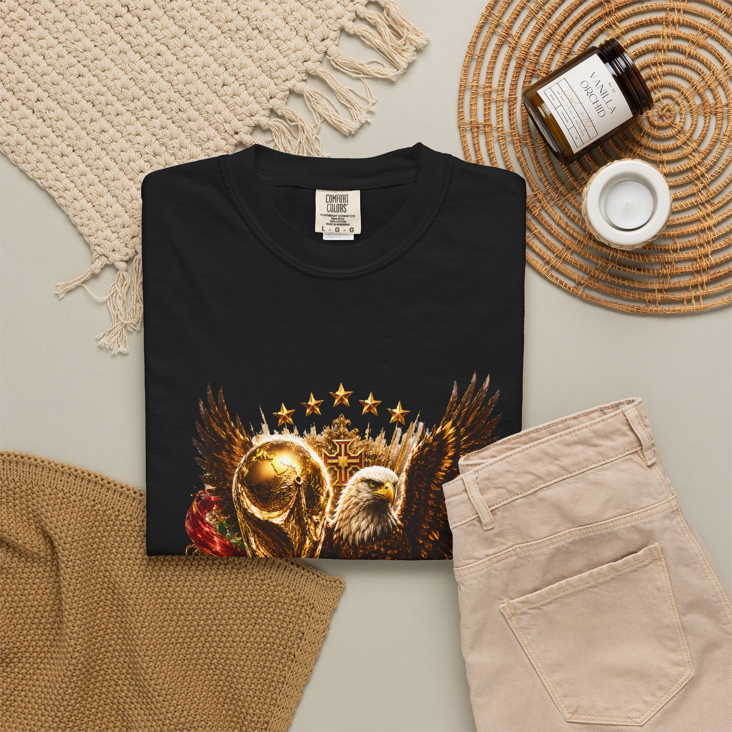 Portugal Football World Cup 2026 'Glória da Águia' Sovereign Crest | Premium Graphic Tee