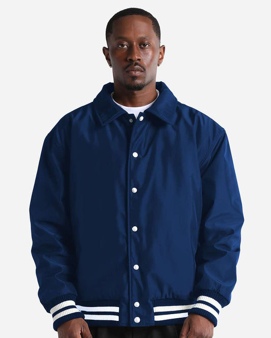 Unisex Collared Varsity Jacket