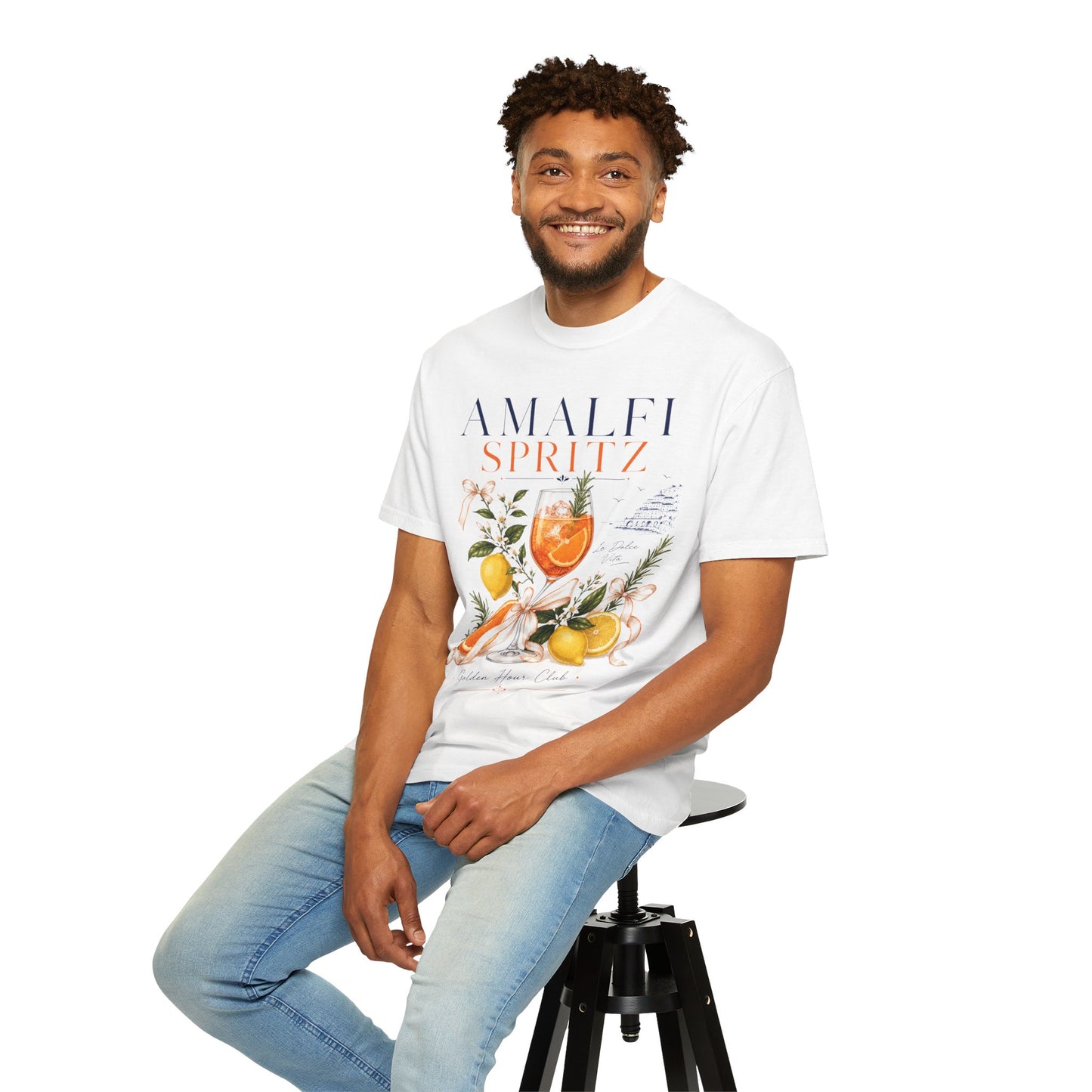 Amalfi Spritz – Golden Hour Club | Premium Summer Tee