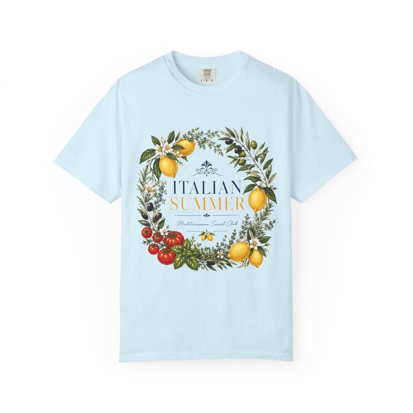 Italian Summer – Mediterranean Social Club | Premium Graphic Tee