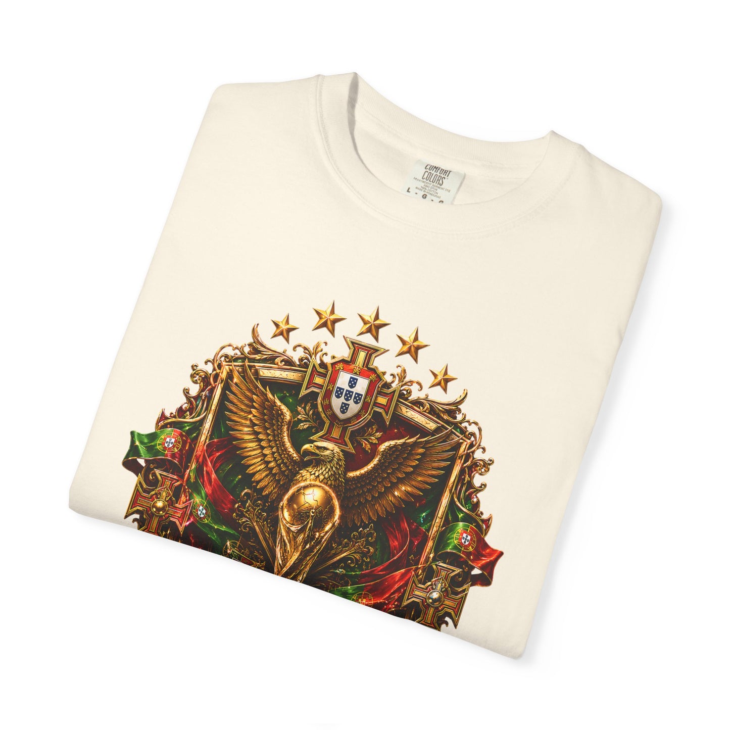 Portugal Football World Cup 2026 Sovereign Shield Crest – Imperial Glory | Premium Summer Tee