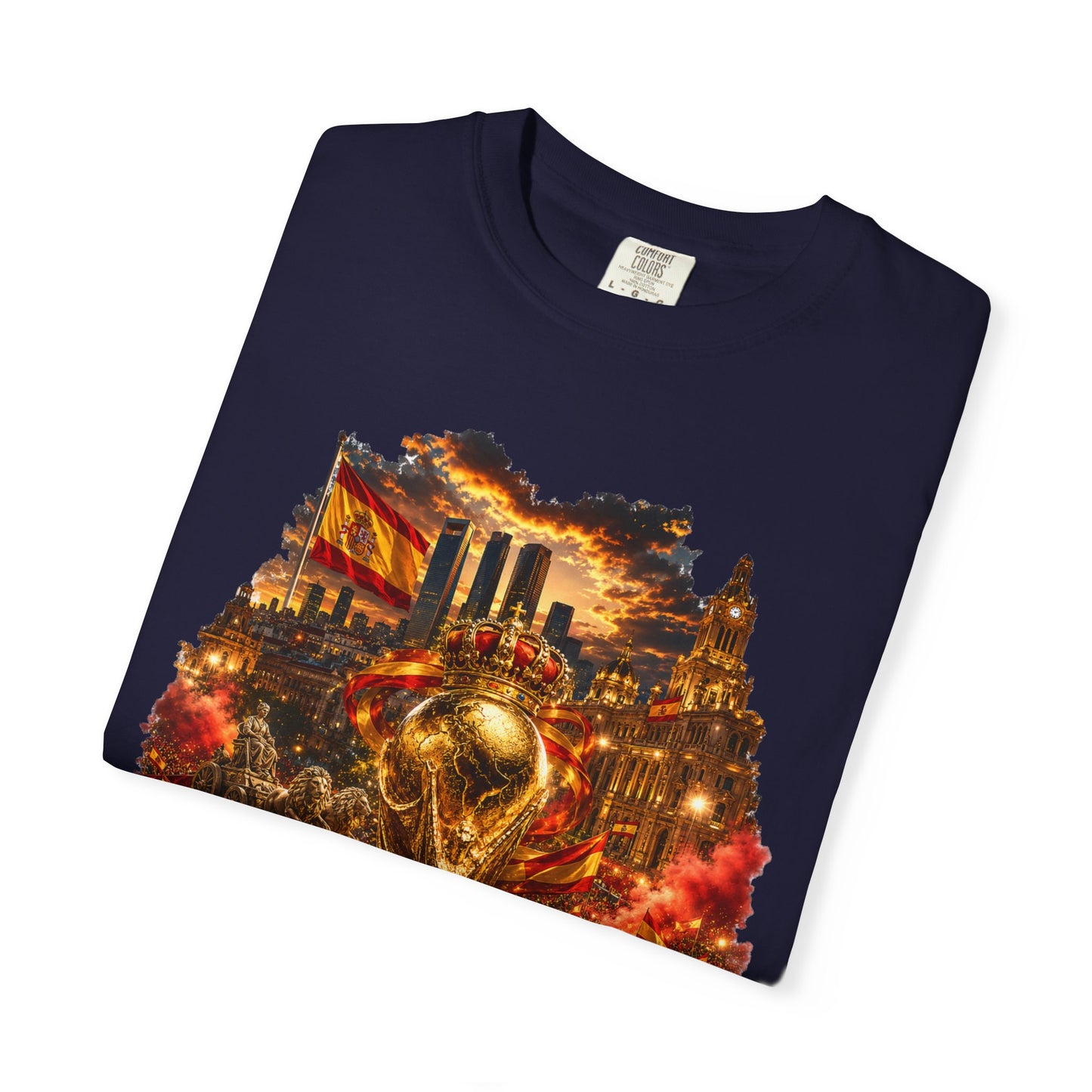 Spain Football World Cup 2026 'Triunfo de Cibeles' Ultimate Fan Celebration | Premium Graphic Tee