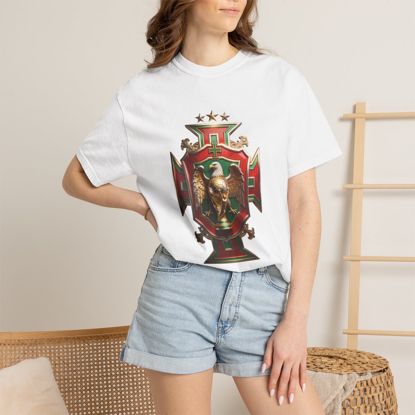 Portugal Football 'Brasão Real' Order of Christ Shield | Premium Graphic Tee