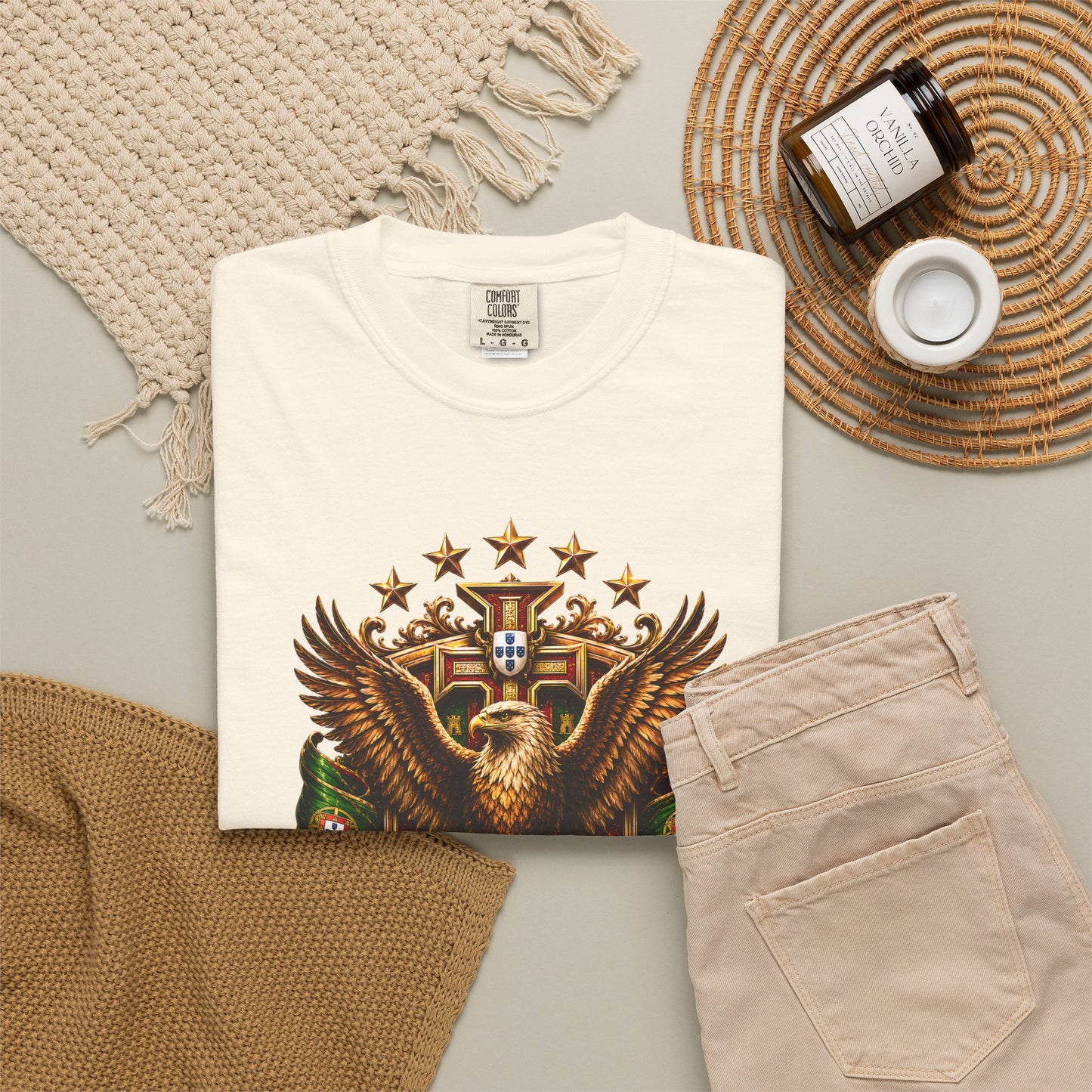 🇵🇹 Portugal Football World Cup 2026 'Cruz de Portugal' Imperial Shield | Premium Graphic Tee
