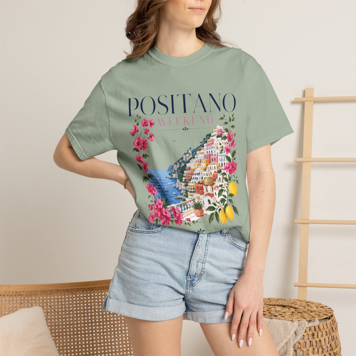 Positano Weekend – Italian Riviera | Premium Summer Tee