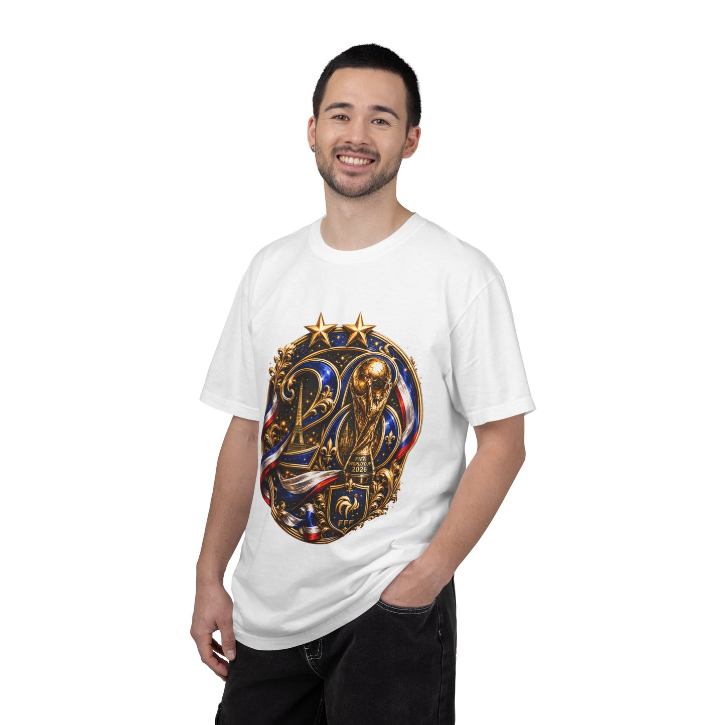 France World Cup 2026 Celestial Monogram Medallion – Imperial Glory | Premium Graphic Tee
