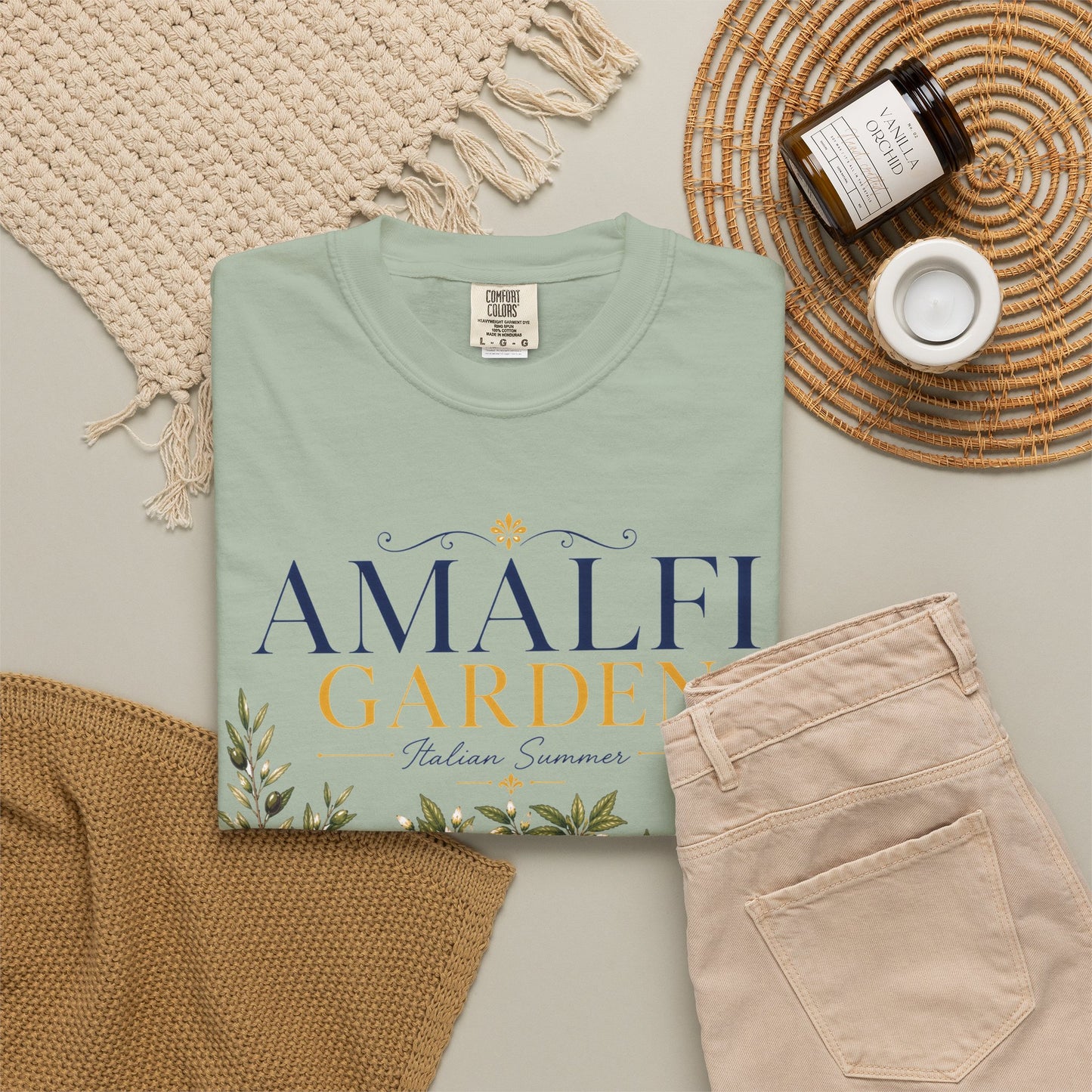 Amalfi Garden – Italian Summer | Premium Graphic Tee