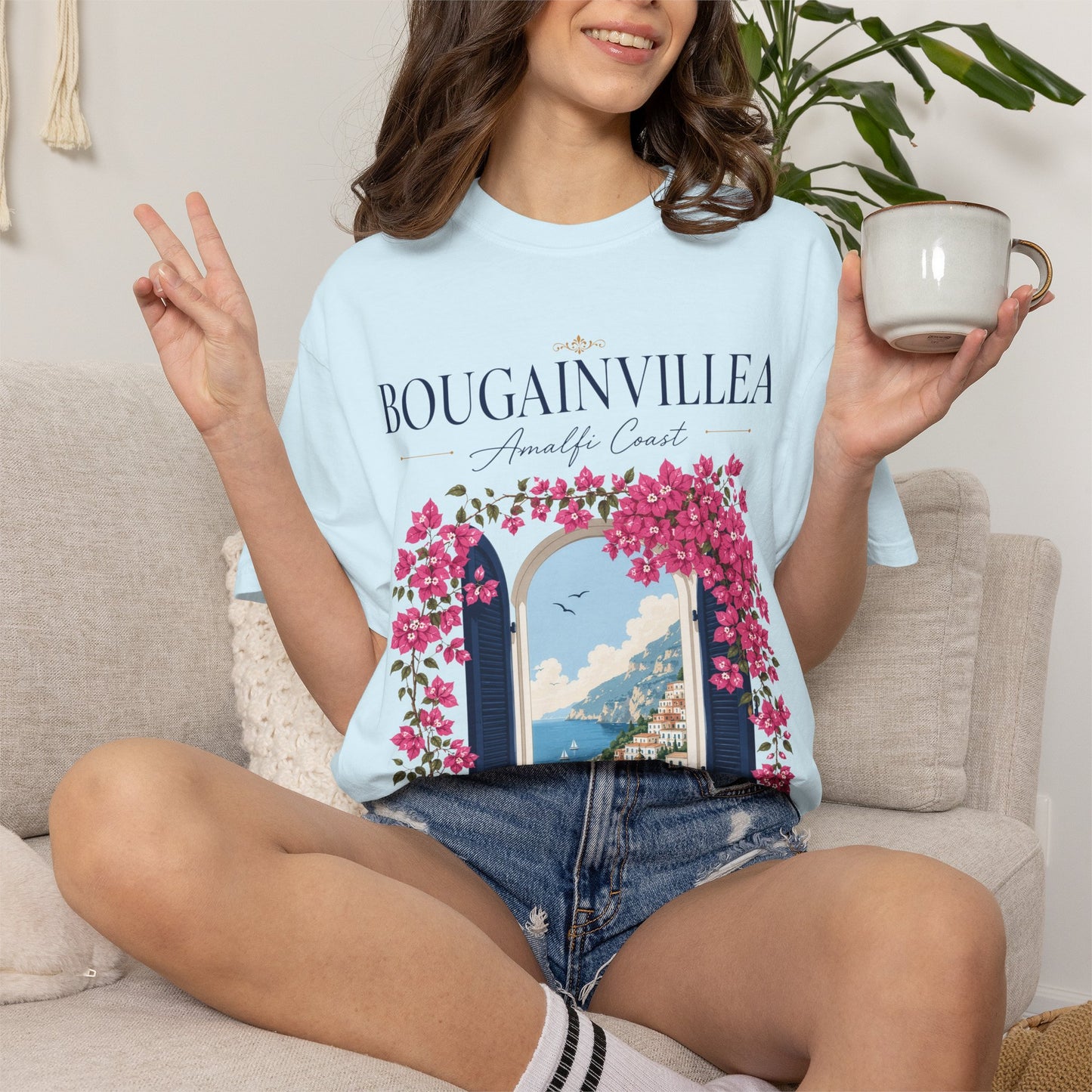 Bougainvillea – Amalfi Coast | Premium Graphic Tee