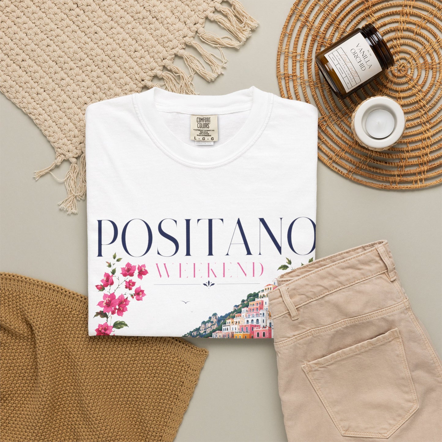 Positano Weekend – Italian Riviera | Premium Summer Tee