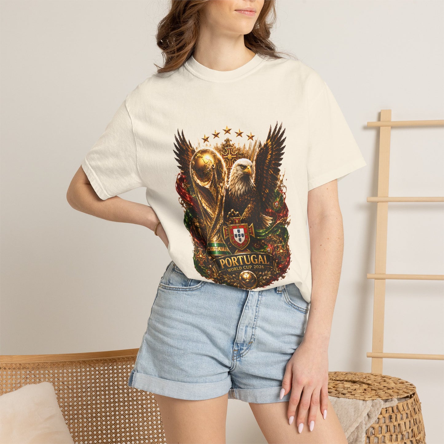 Portugal Football World Cup 2026 'Glória da Águia' Sovereign Crest | Premium Graphic Tee