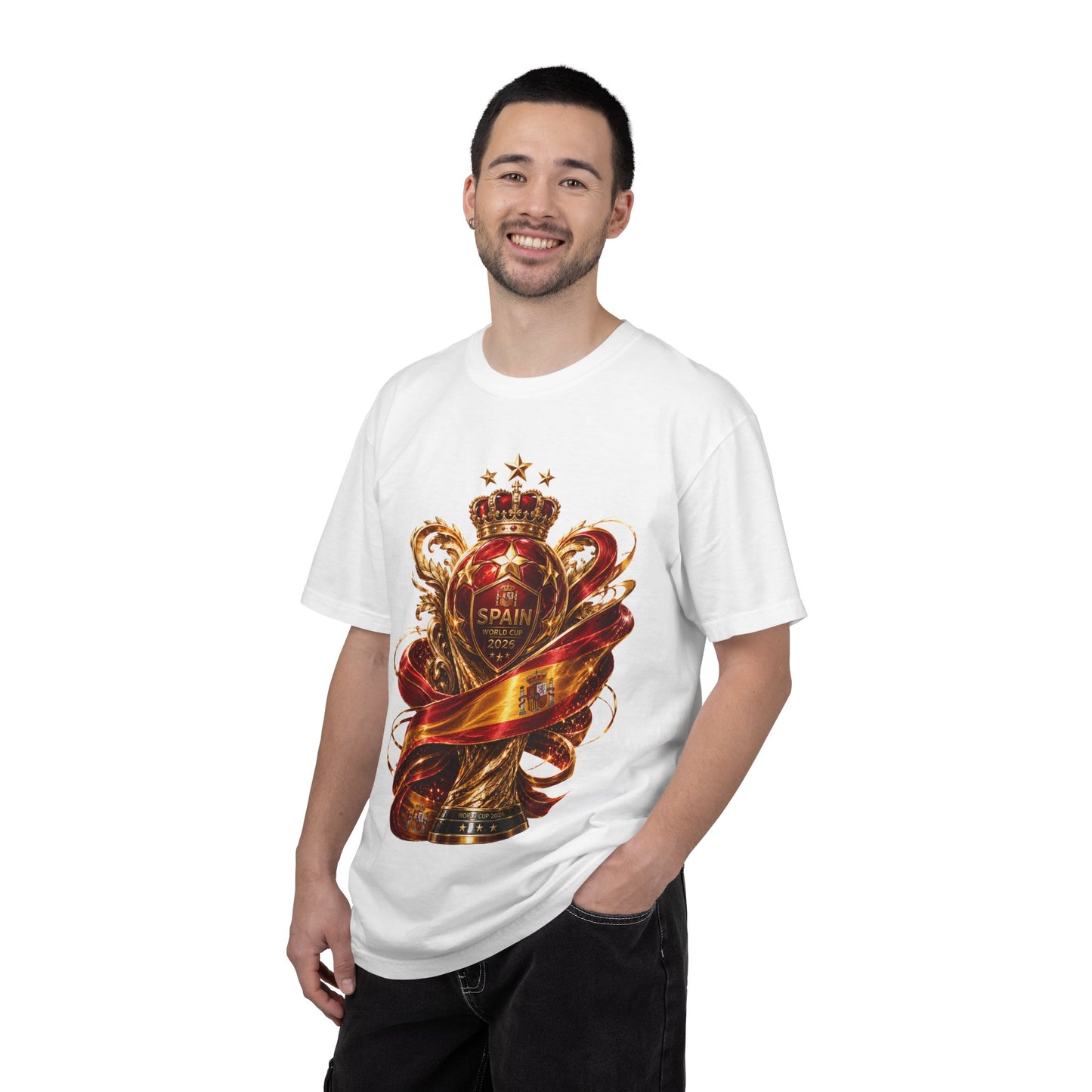 Spain Football World Cup 2026 'Crowned Glory' Imperial Trophy | Premium Graphic Tee