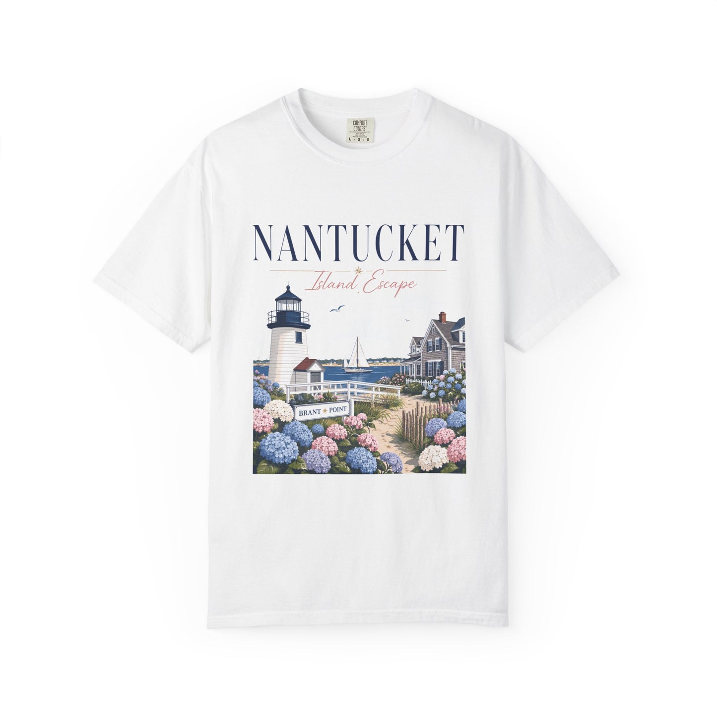 Nantucket Island Escape – Brant Point | Premium Summer Tee