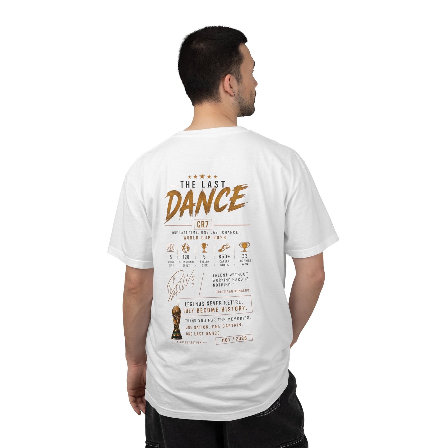 Cristiano Ronaldo – The Last Dance | Back Print Edition