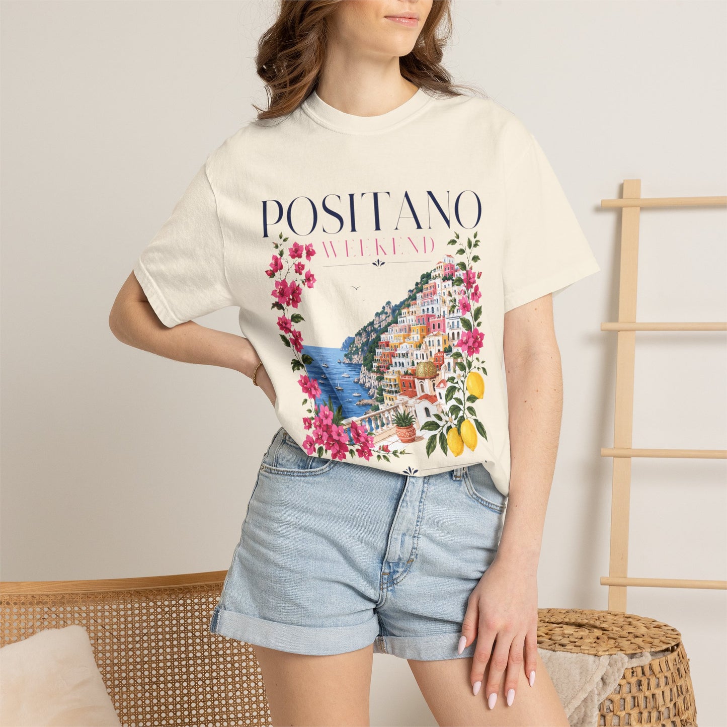 Positano Weekend – Italian Riviera | Premium Summer Tee