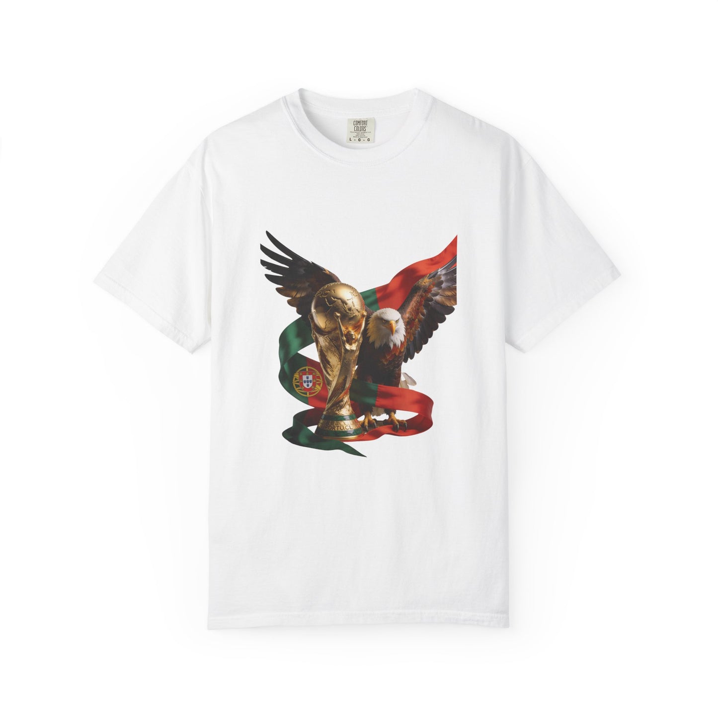 Portugal Football 'Asas da Vitória' Guardian Eagle & Trophy | Premium Graphic Tee