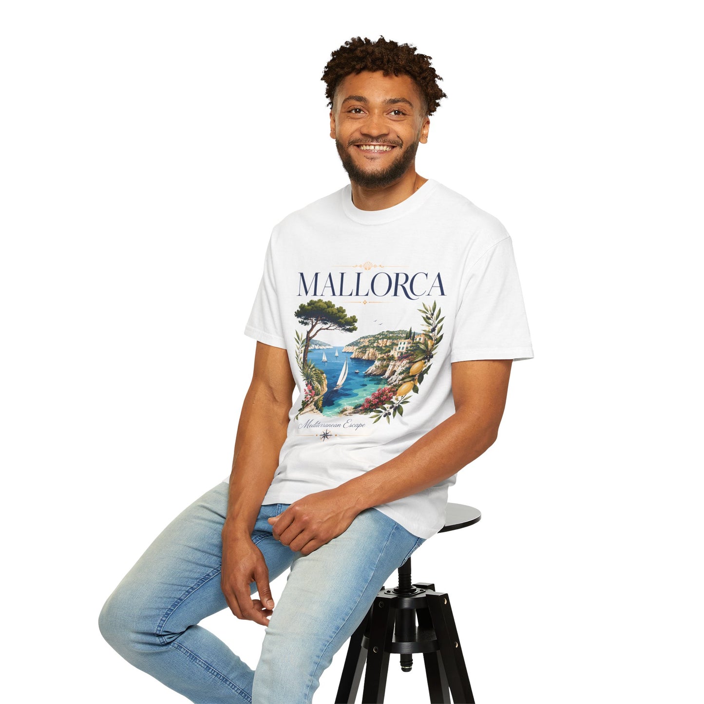 Mallorca Mediterranean Escape – Coastal Paradise | Premium Summer Tee
