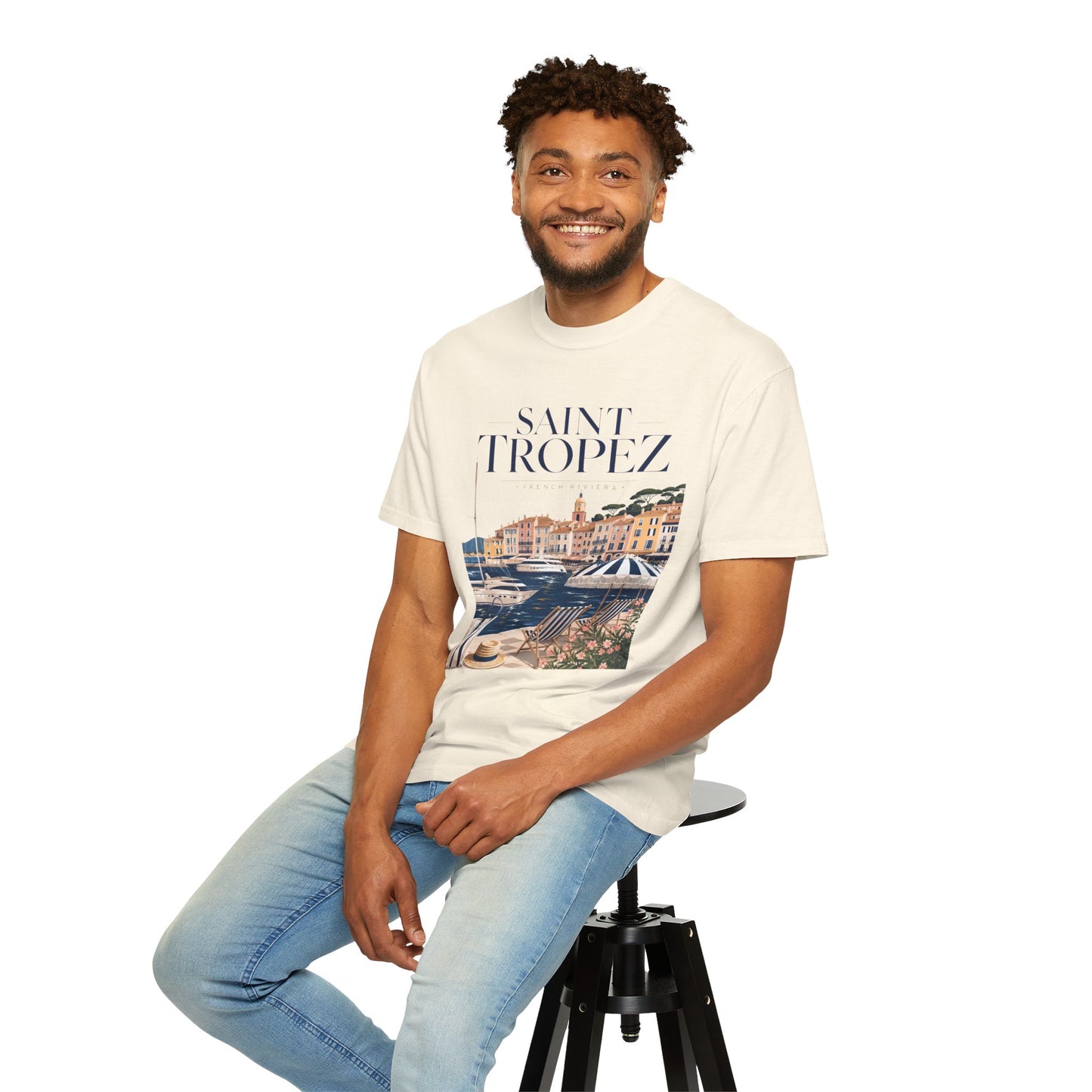 Saint Tropez – French Riviera | Premium Summer Tee