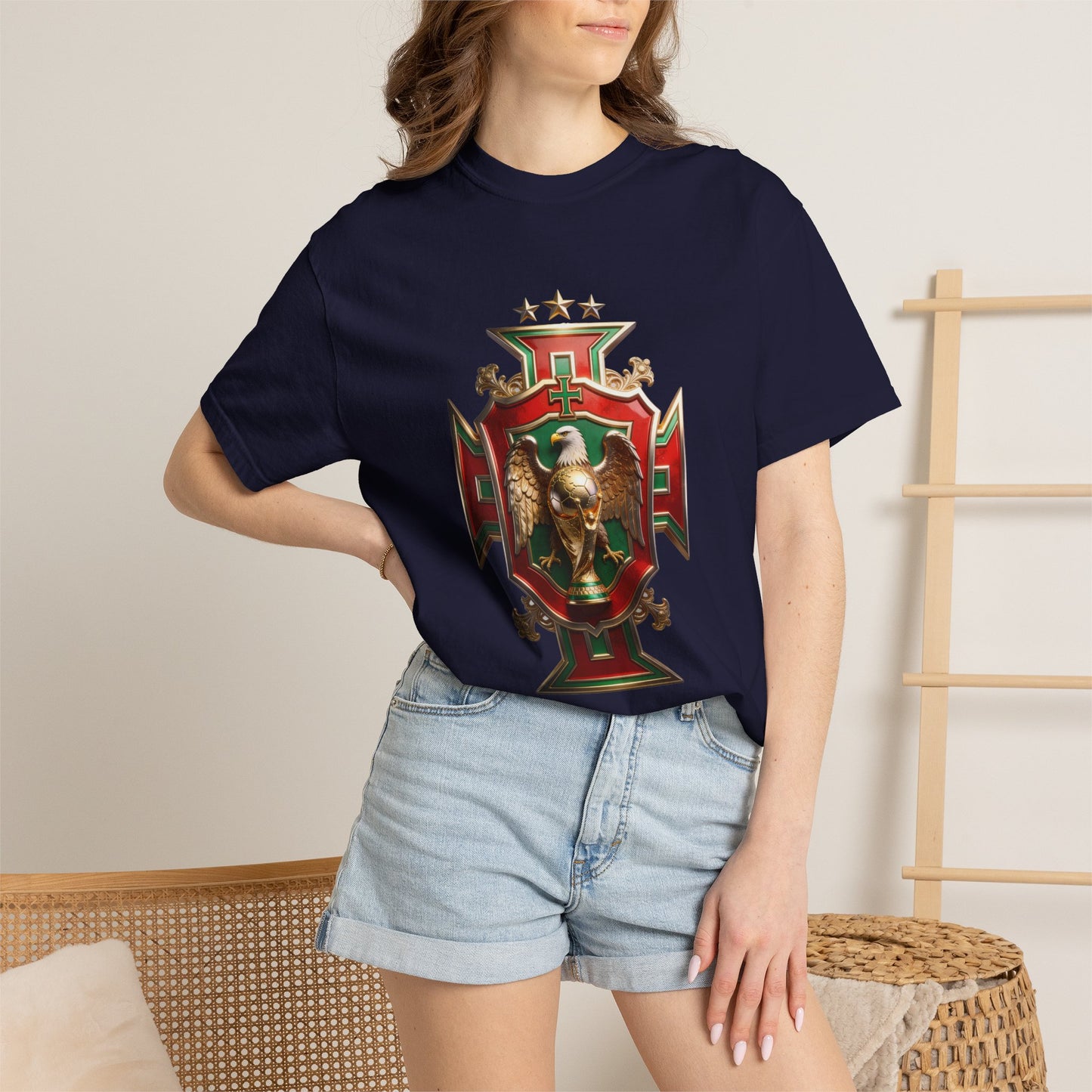Portugal Football 'Brasão Real' Order of Christ Shield | Premium Graphic Tee