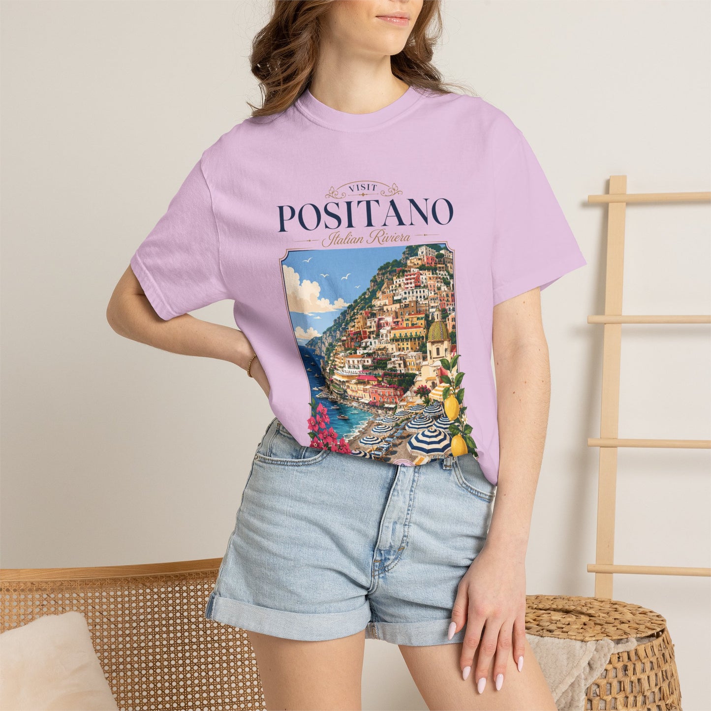 Visit Positano – Italian Riviera | Premium Summer Tee