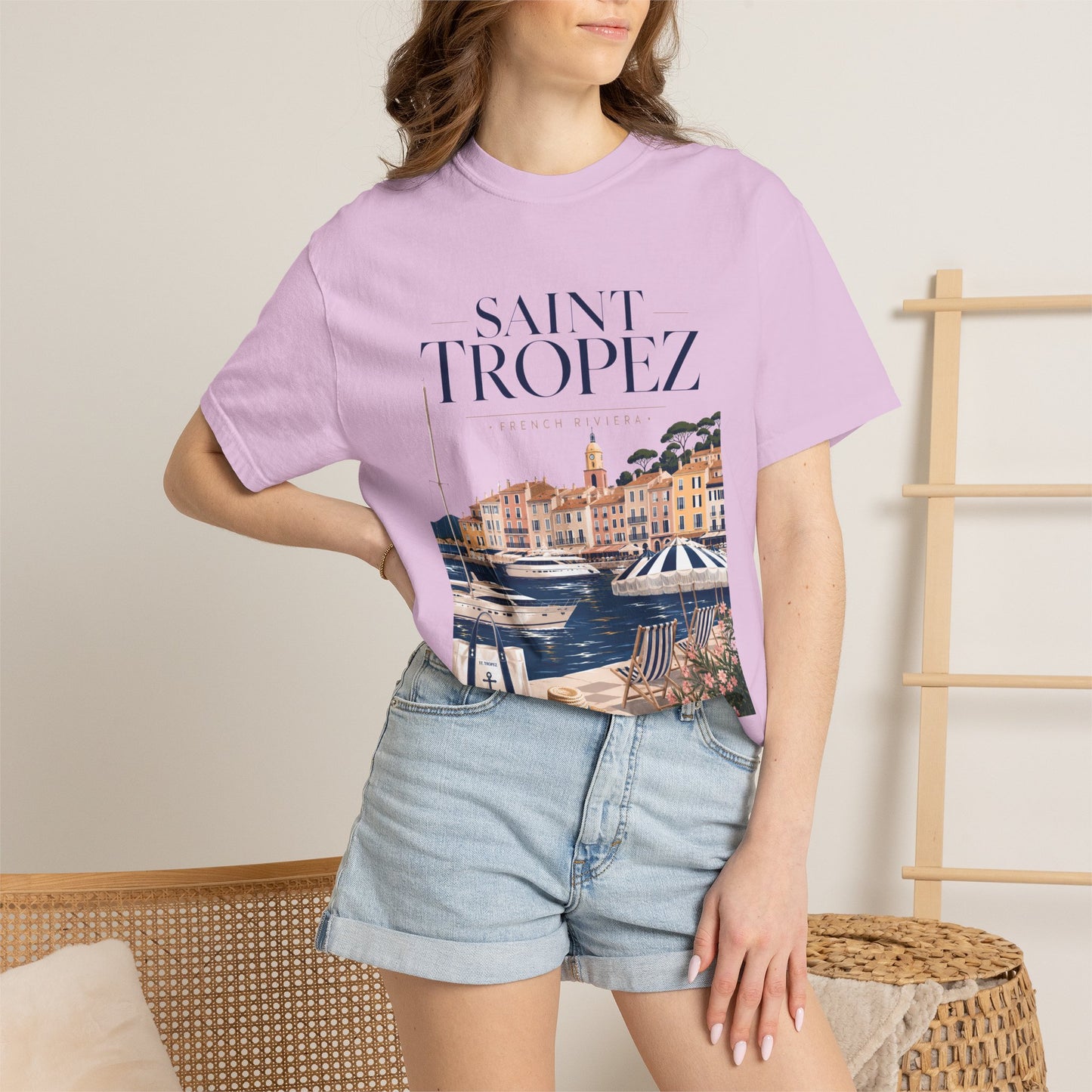 Saint Tropez – French Riviera | Premium Summer Tee