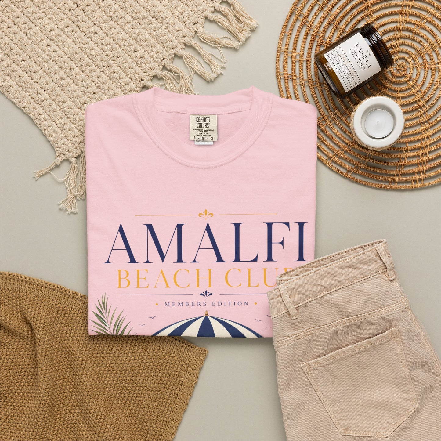 Amalfi Beach Club – Members Edition | Premium Summer Tee