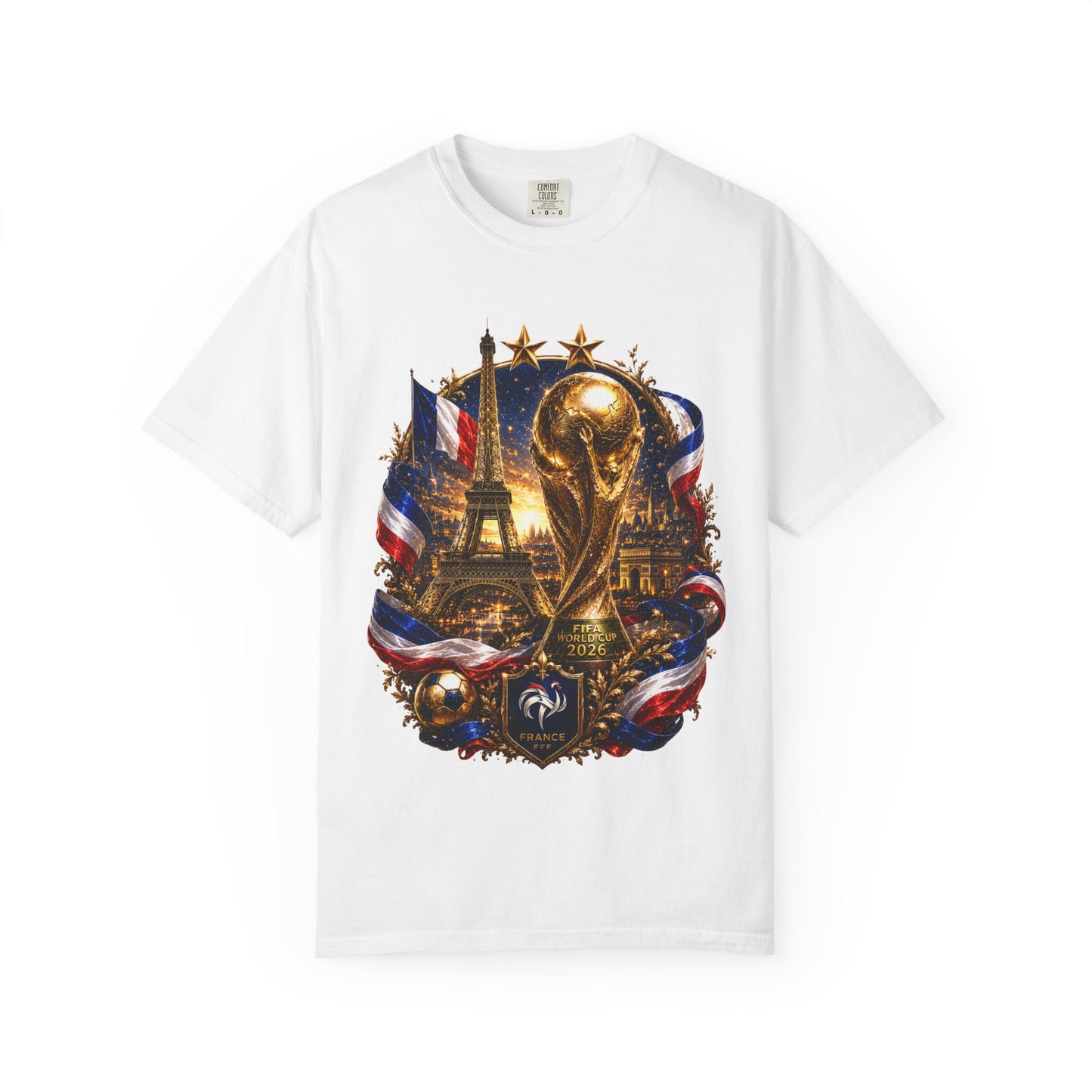 France World Cup 2026 Golden Horizon Medallion | Premium Graphic Tee