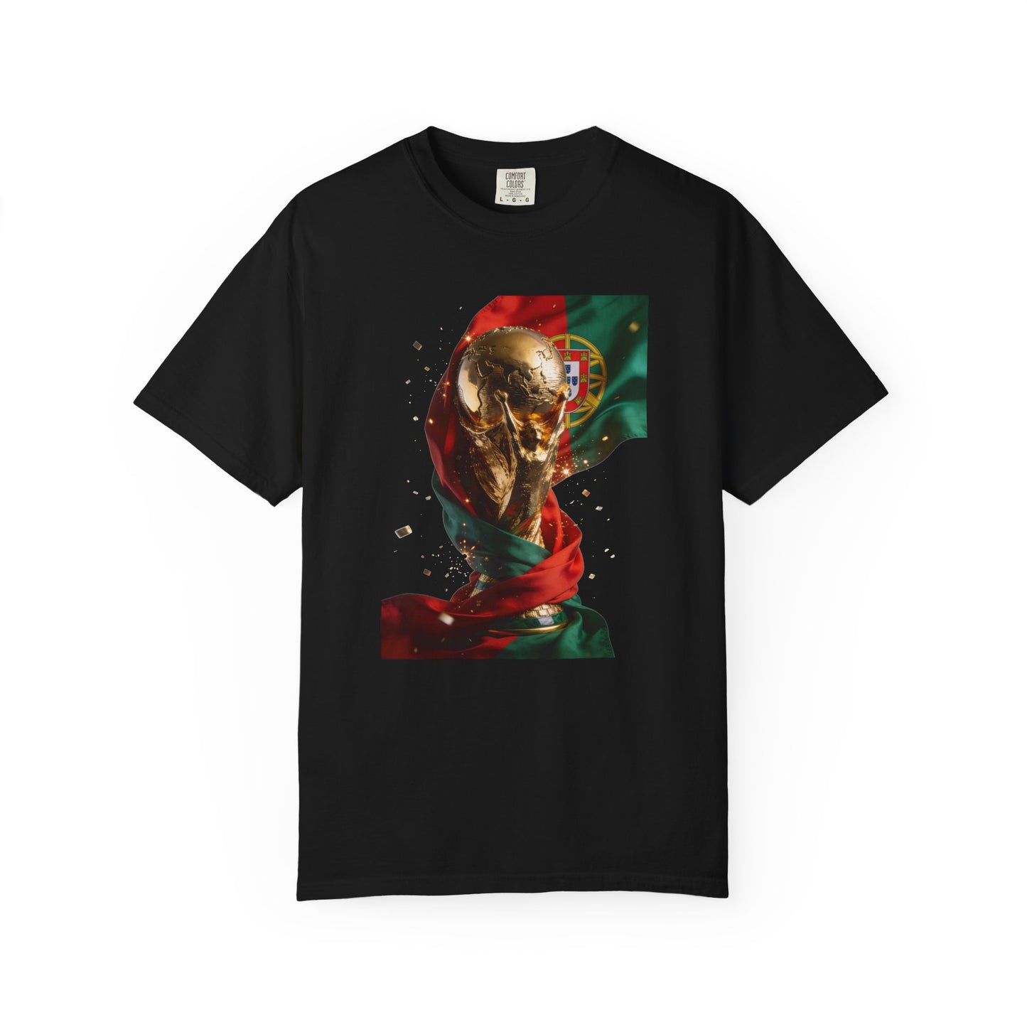 Portugal Football 'Taça de Glória' Wrapped Trophy Emblem | Premium Graphic Tee