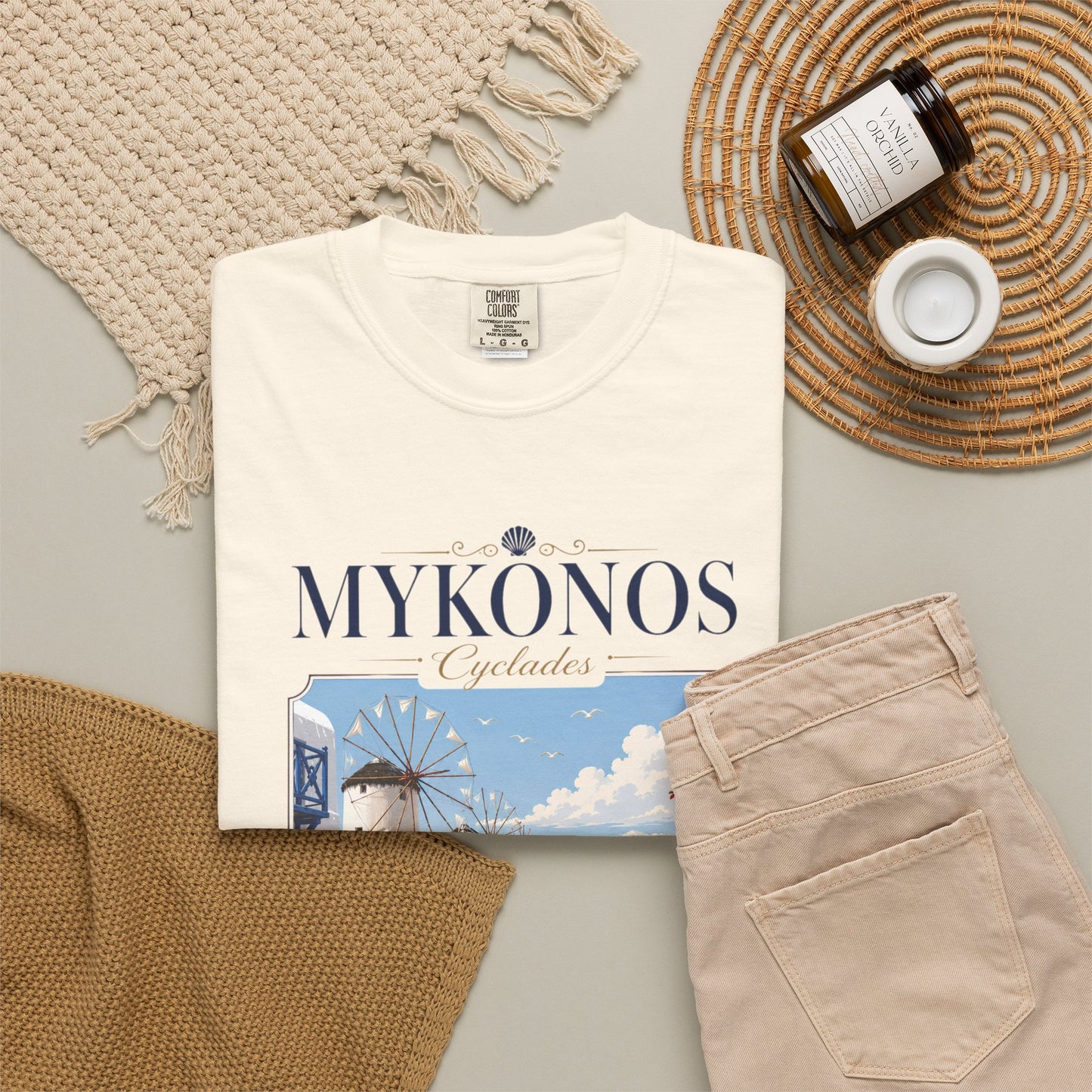 Mykonos Cyclades – Luxury Island Living | Premium Summer Tee