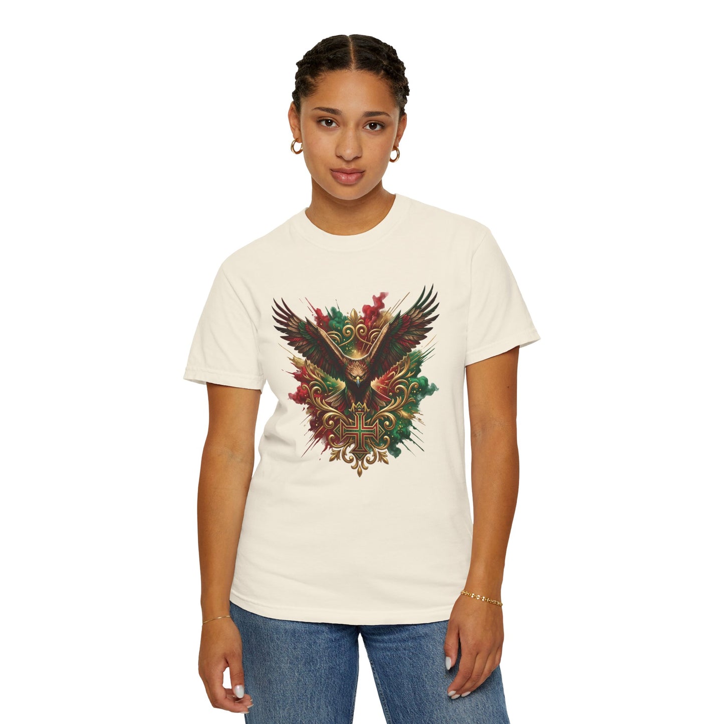 Portugal Football 'Espírito de Vitória' Sovereign Crest | Premium Graphic Tee