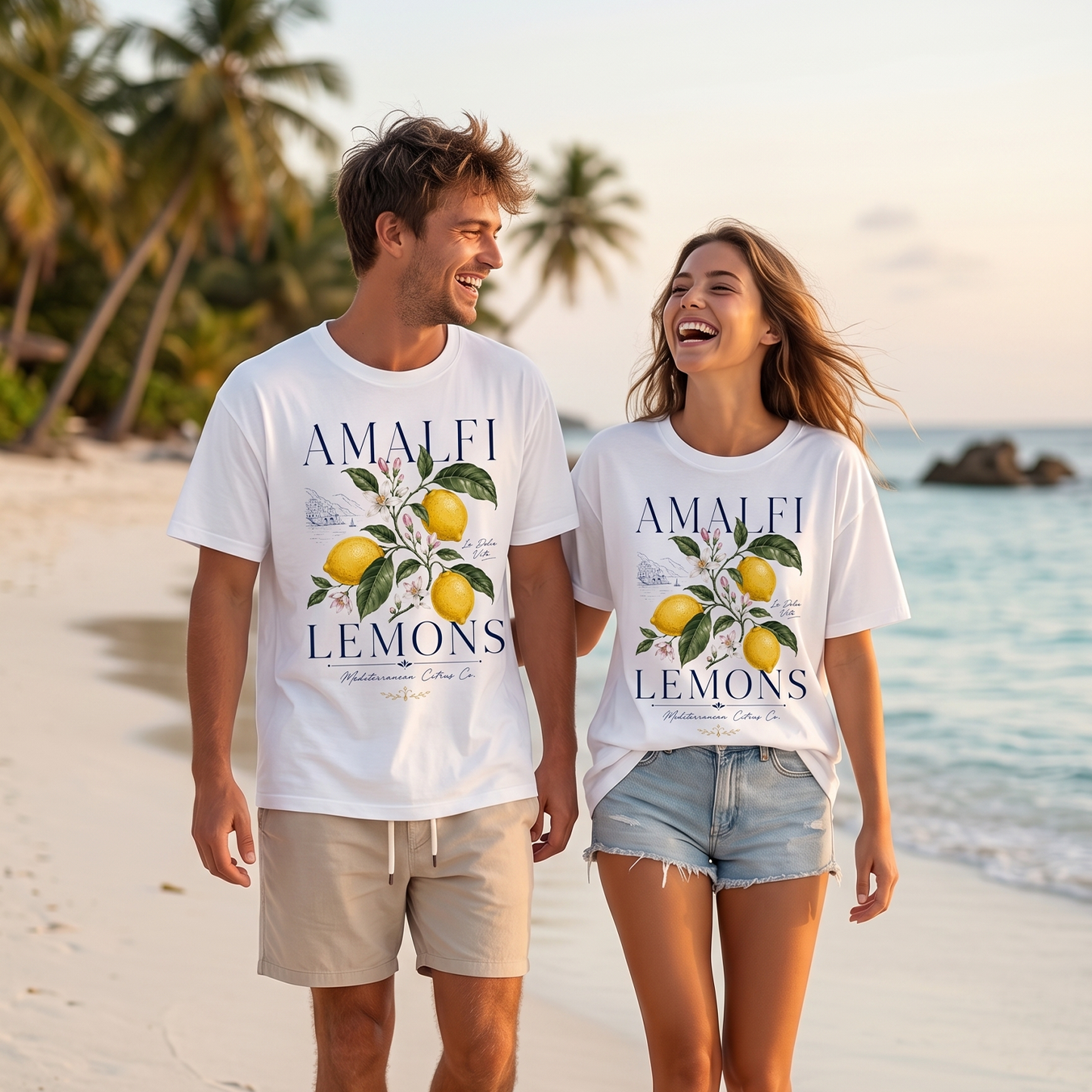 Amalfi Lemons – Mediterranean Citrus Co. | Premium Summer Tee