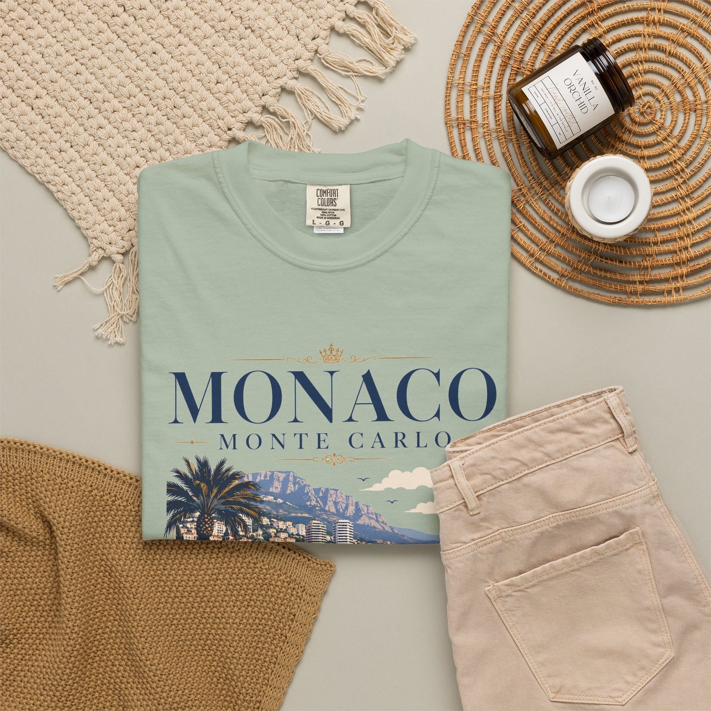 Monaco Monte Carlo – Luxury Coast | Premium Summer Tee