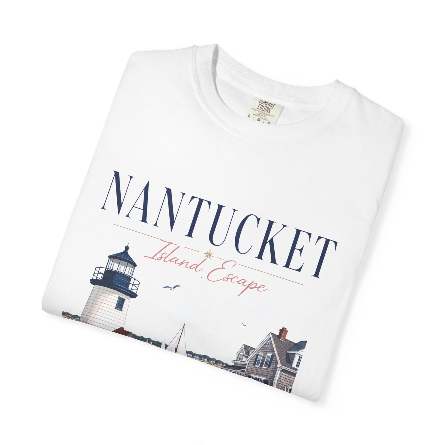 Nantucket Island Escape – Brant Point | Premium Summer Tee