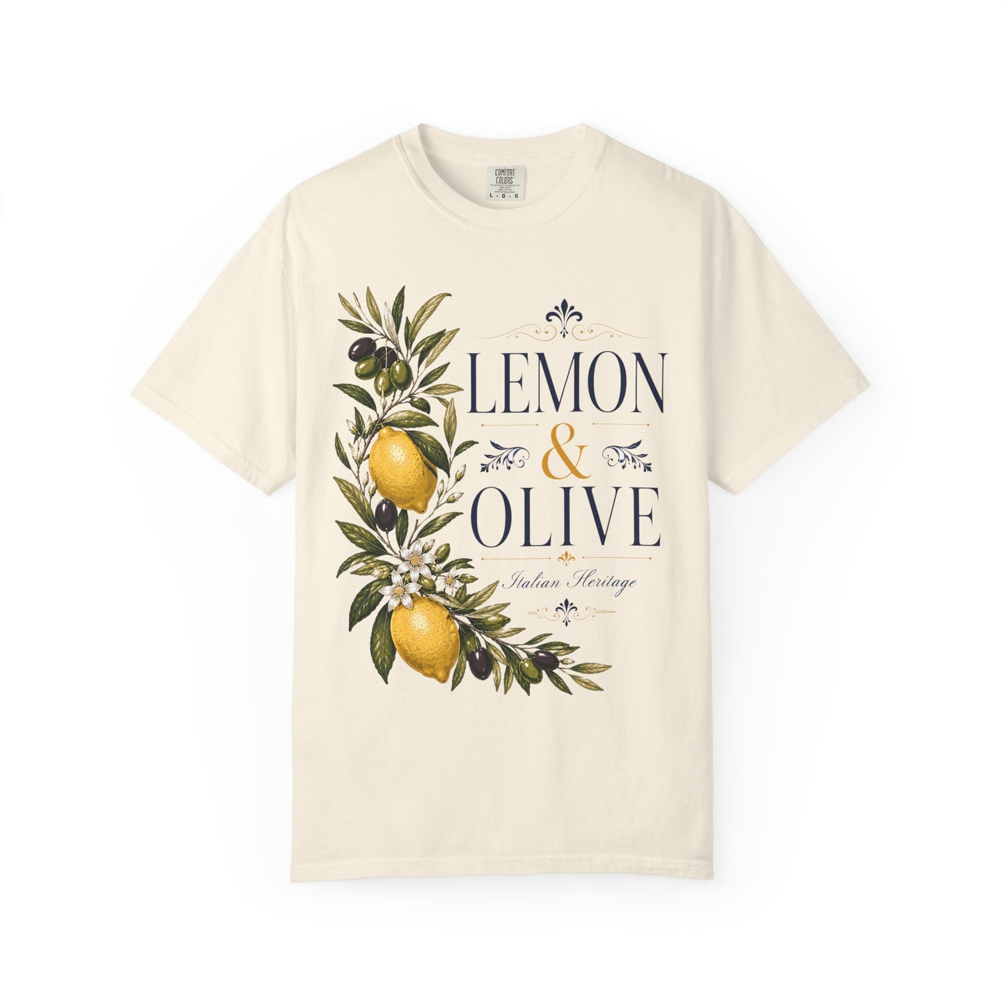 Lemon & Olive – Italian Heritage | Premium Graphic Tee