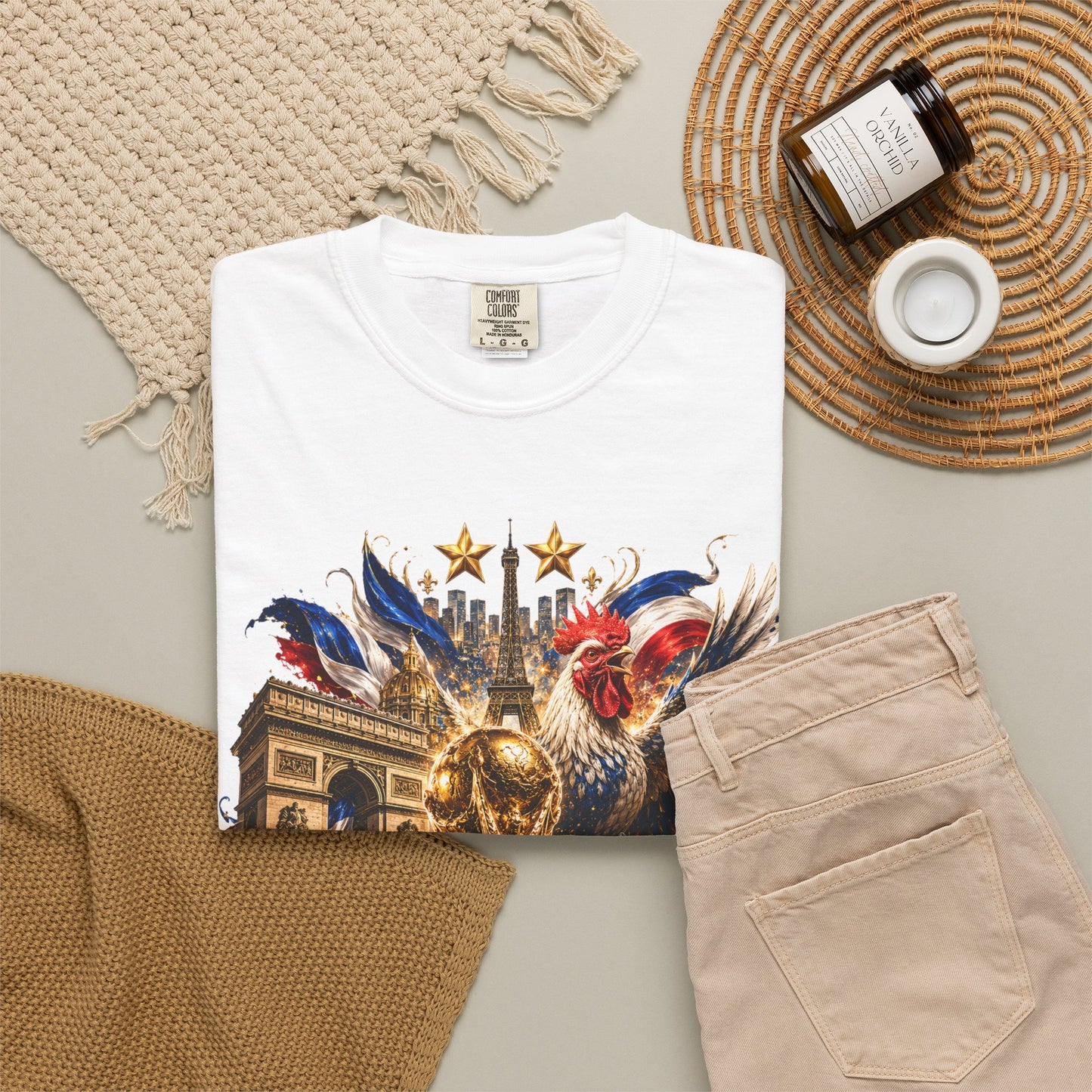 France World Cup 2026 'Allez Les Bleus' Triumphant Glory | Premium Graphic Tee