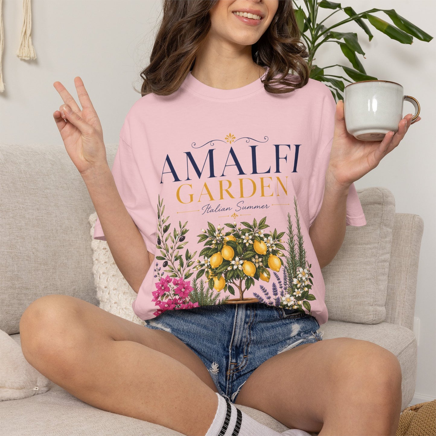 Amalfi Garden – Italian Summer | Premium Graphic Tee