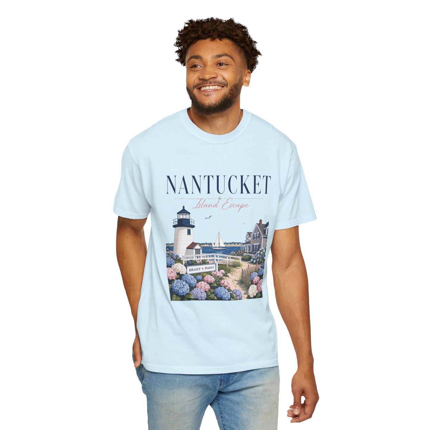 Nantucket Island Escape – Brant Point | Premium Summer Tee