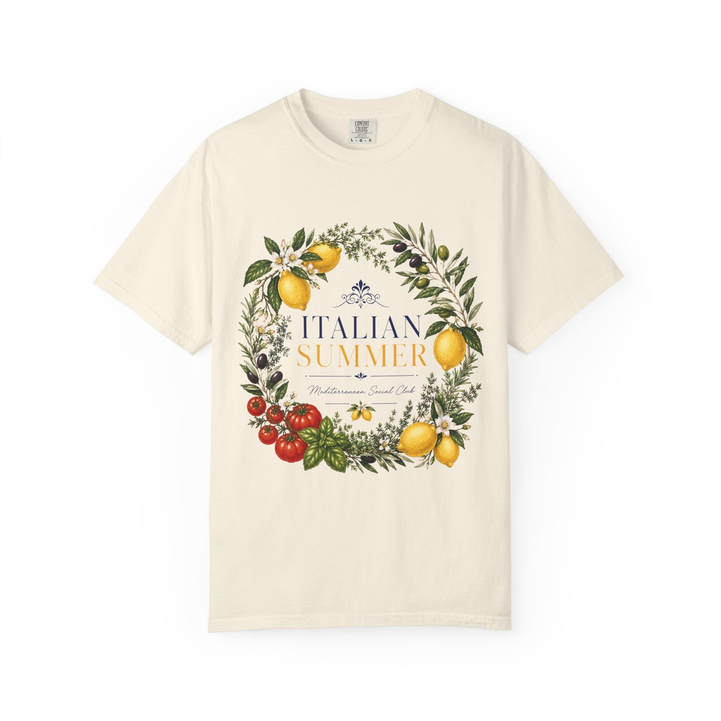 Italian Summer – Mediterranean Social Club | Premium Graphic Tee