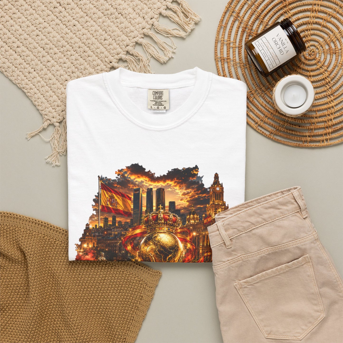 Spain Football World Cup 2026 'Triunfo de Cibeles' Ultimate Fan Celebration | Premium Graphic Tee