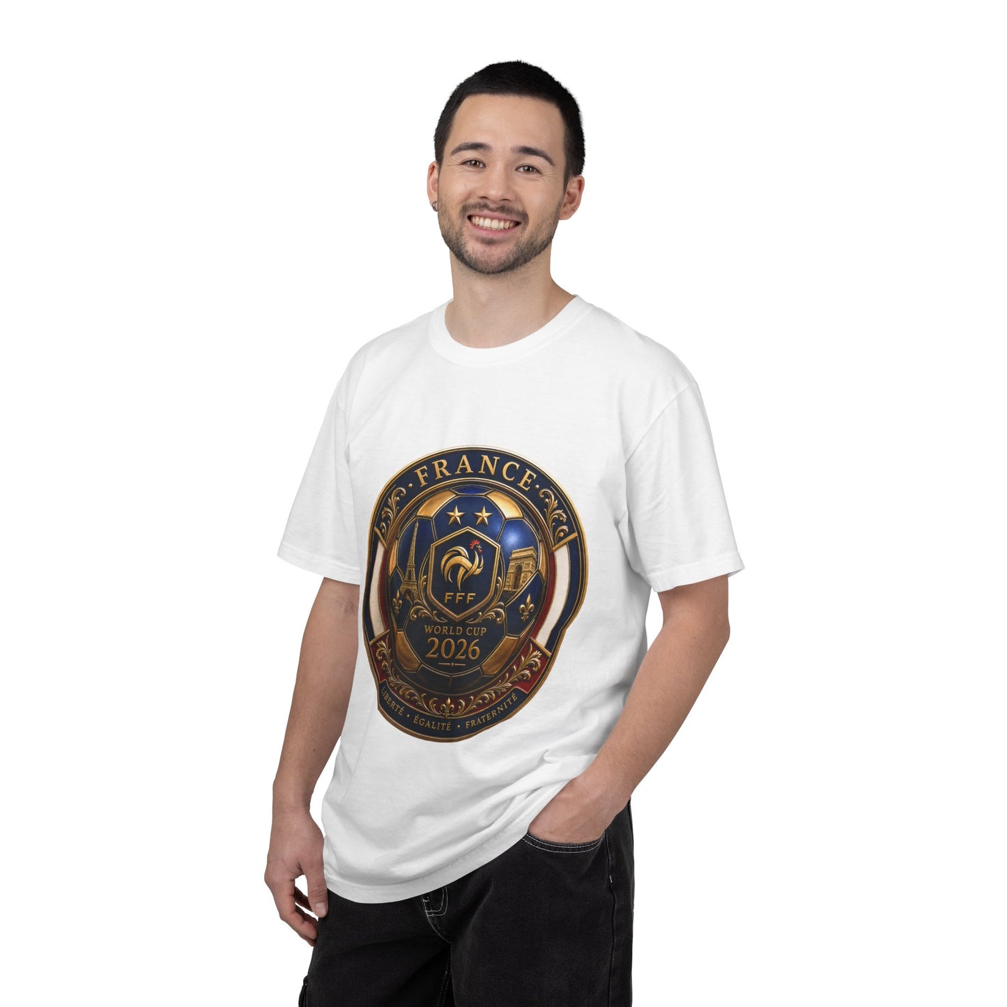 France Football World Cup 2026 Sovereign Shield Medallion | Premium Graphic Tee