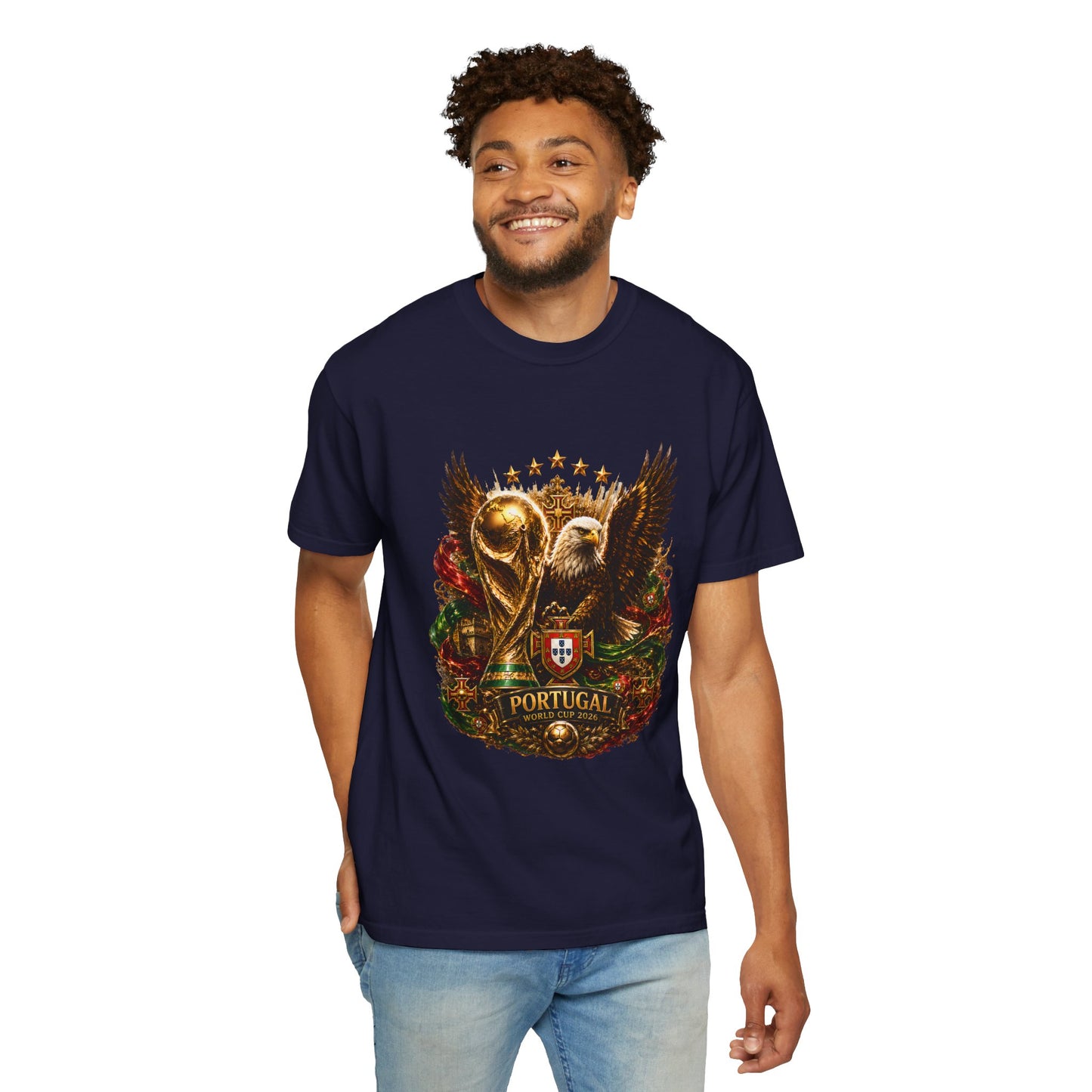 Portugal Football World Cup 2026 'Glória da Águia' Sovereign Crest | Premium Graphic Tee