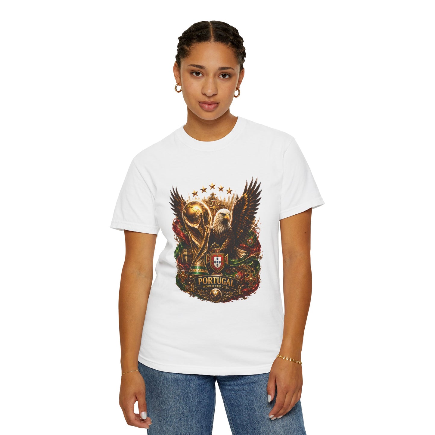 Portugal Football World Cup 2026 'Glória da Águia' Sovereign Crest | Premium Graphic Tee