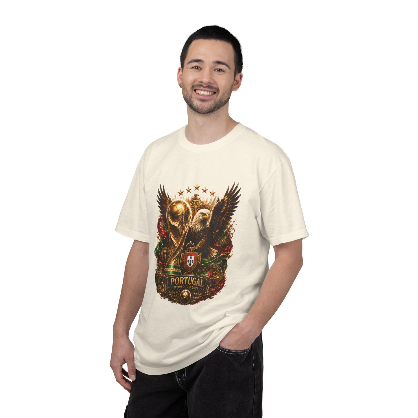 Portugal Football World Cup 2026 'Glória da Águia' Sovereign Crest | Premium Graphic Tee