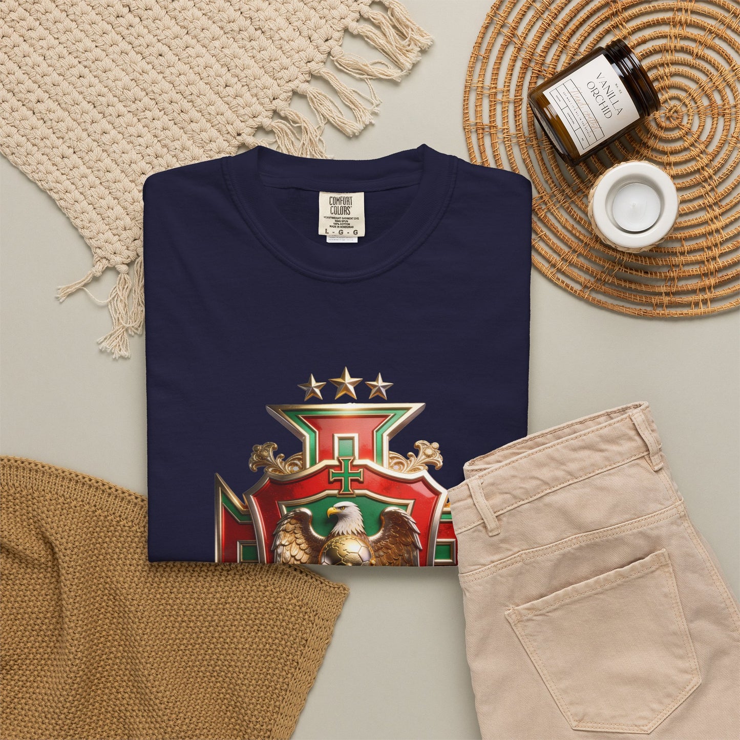 Portugal Football 'Brasão Real' Order of Christ Shield | Premium Graphic Tee